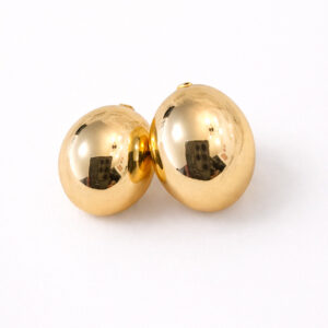 Aretes Óvalos - Dorado