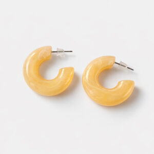 Candongas colores - Amarillo