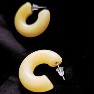 Candongas colores - Amarillo