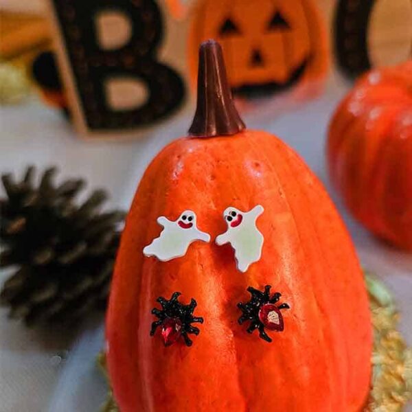 Aretes Halloween topos