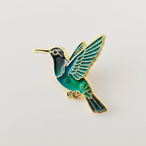 Pin Colibrí - Verde