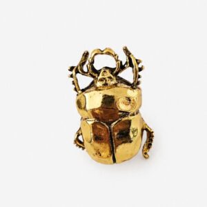 Anillo escarabajo - Dorado